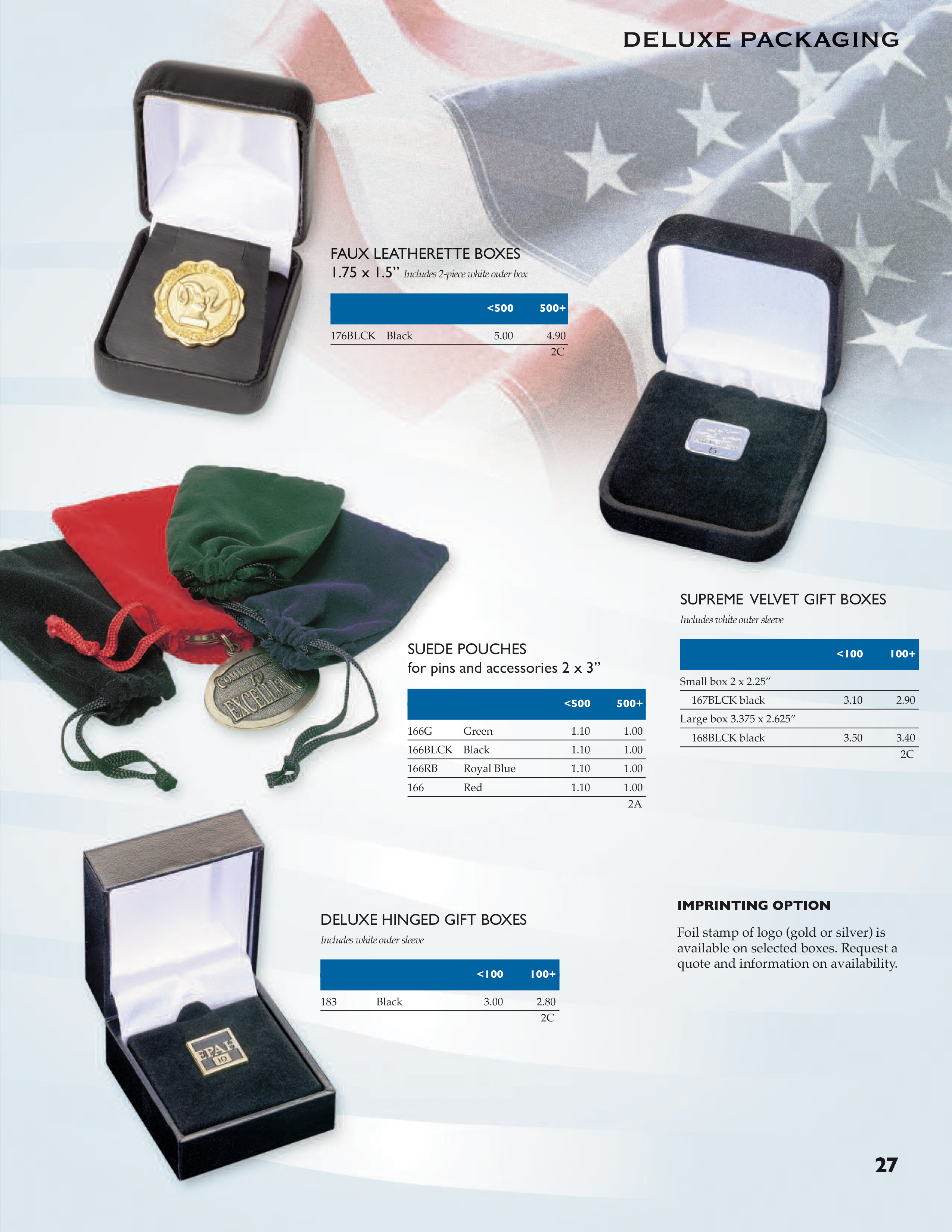 picture of custom packaging from Elliot Barry